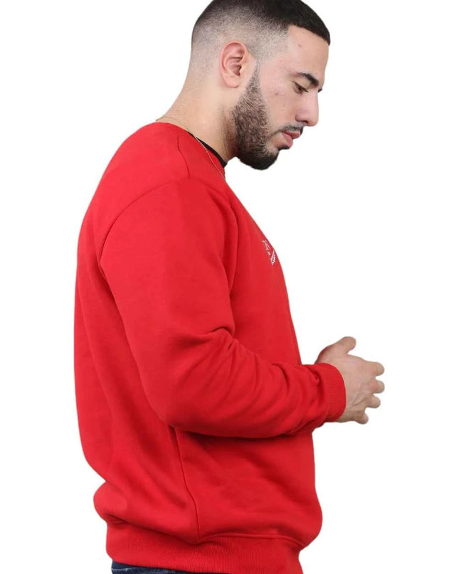 Unisex Loose Graphic Print Round Neck Longsleeves Sweatshirt